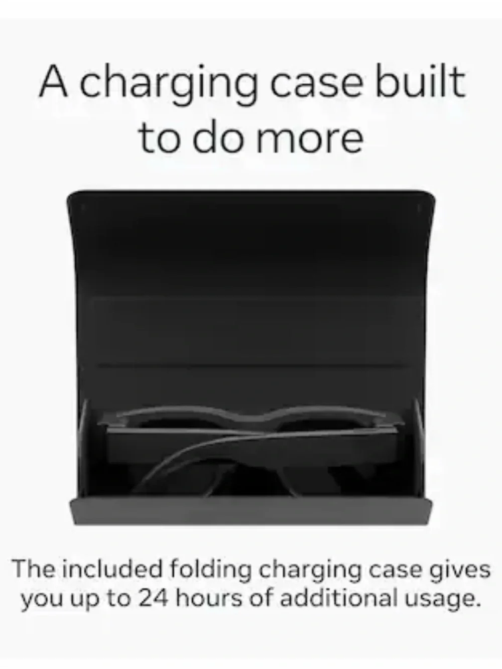 Ray-Ban Meta “Display” Black Smart Glasses with Black Band